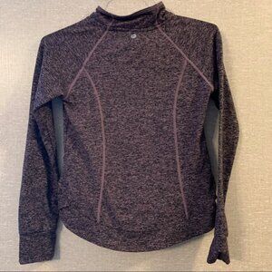 90 Degrees by Reflex Girls large 12 purple Pullover jacket athletic Athleisure